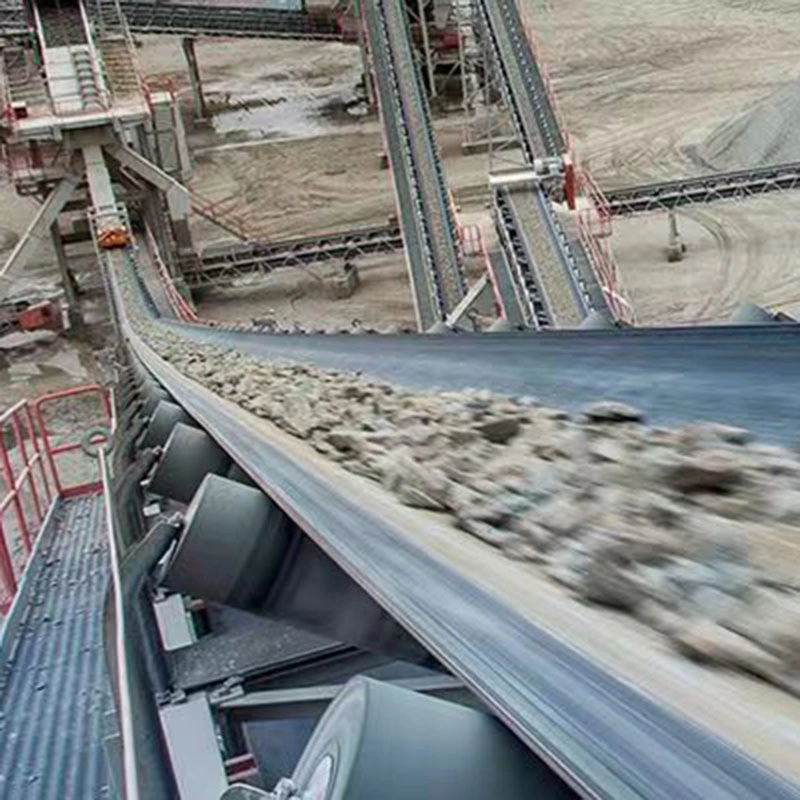 Heavy Duty Steel Industry Belt Conveyor System with Cema Standard