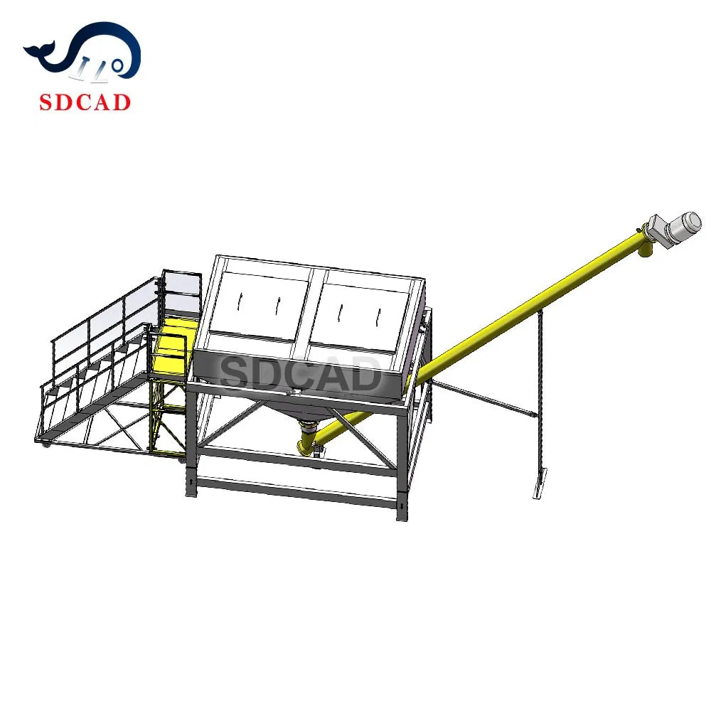 Jumbo Big Bag Bulk Material Powder Cement Fly Ash Loading Unloading Conveying Bulk Truck System