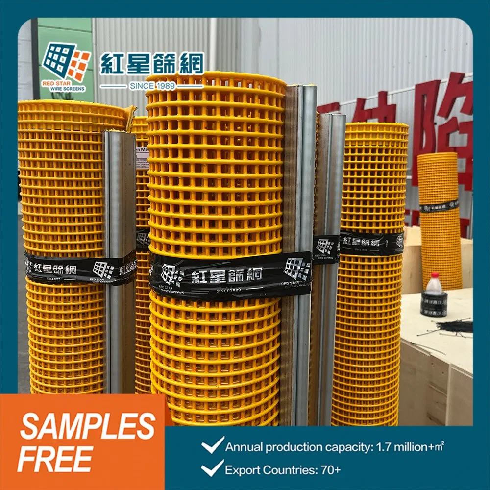 Opening Area 35% High-Efficiency Polyurethane Screens for Mineral Processing