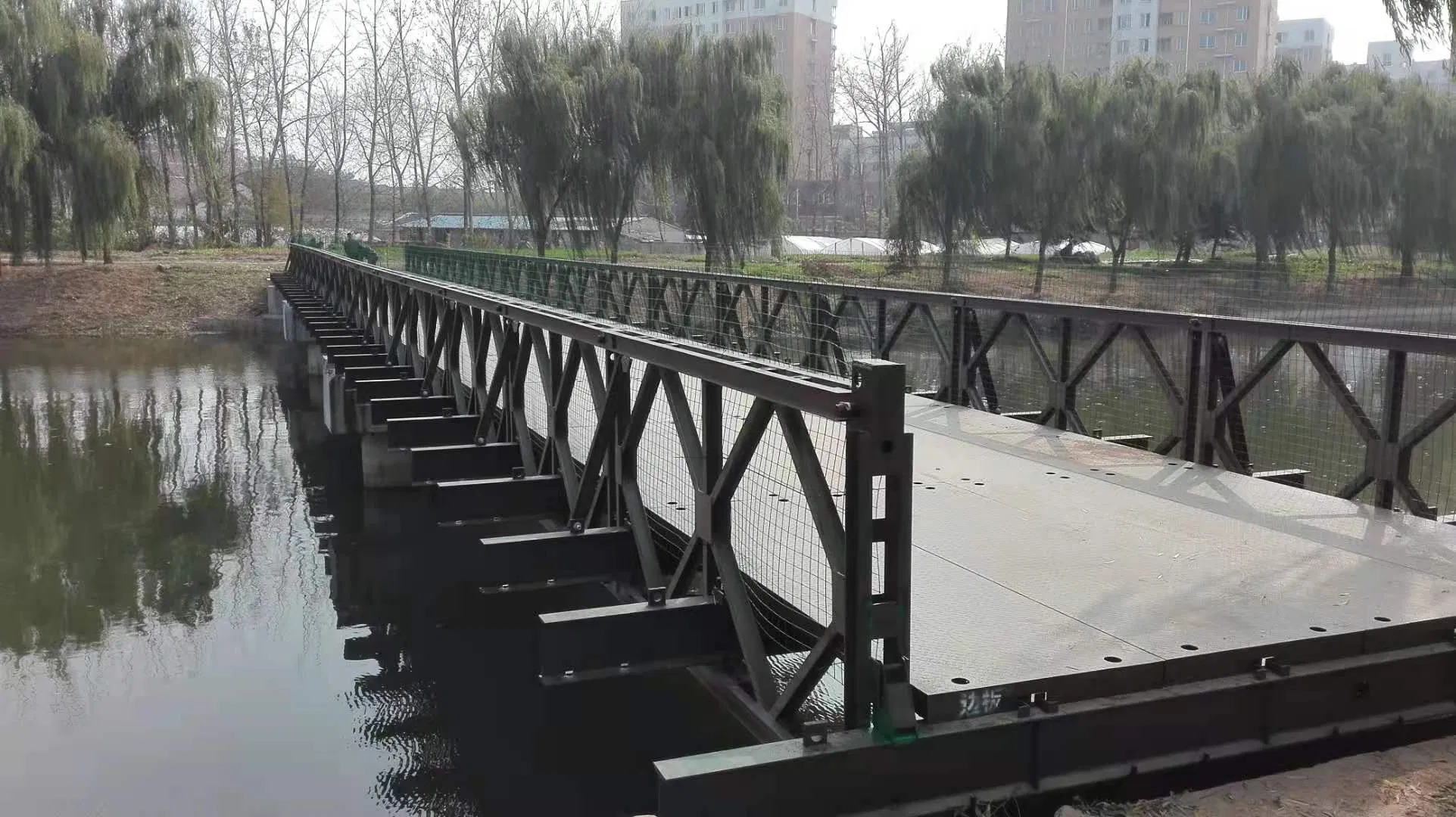 Customizable Bailey Bridge Systems for Enhanced Steel Construction Projects