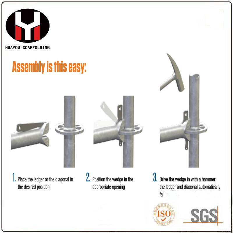 Aluminum Scaffold Ringlock Scaffolding System for Indoor and Outdoor Building Maintenance