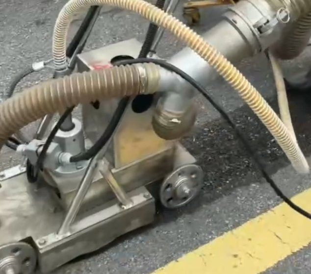 Advanced High-Pressure Water Jetting Road Marking Removal Machine System for Vehicle Recycling