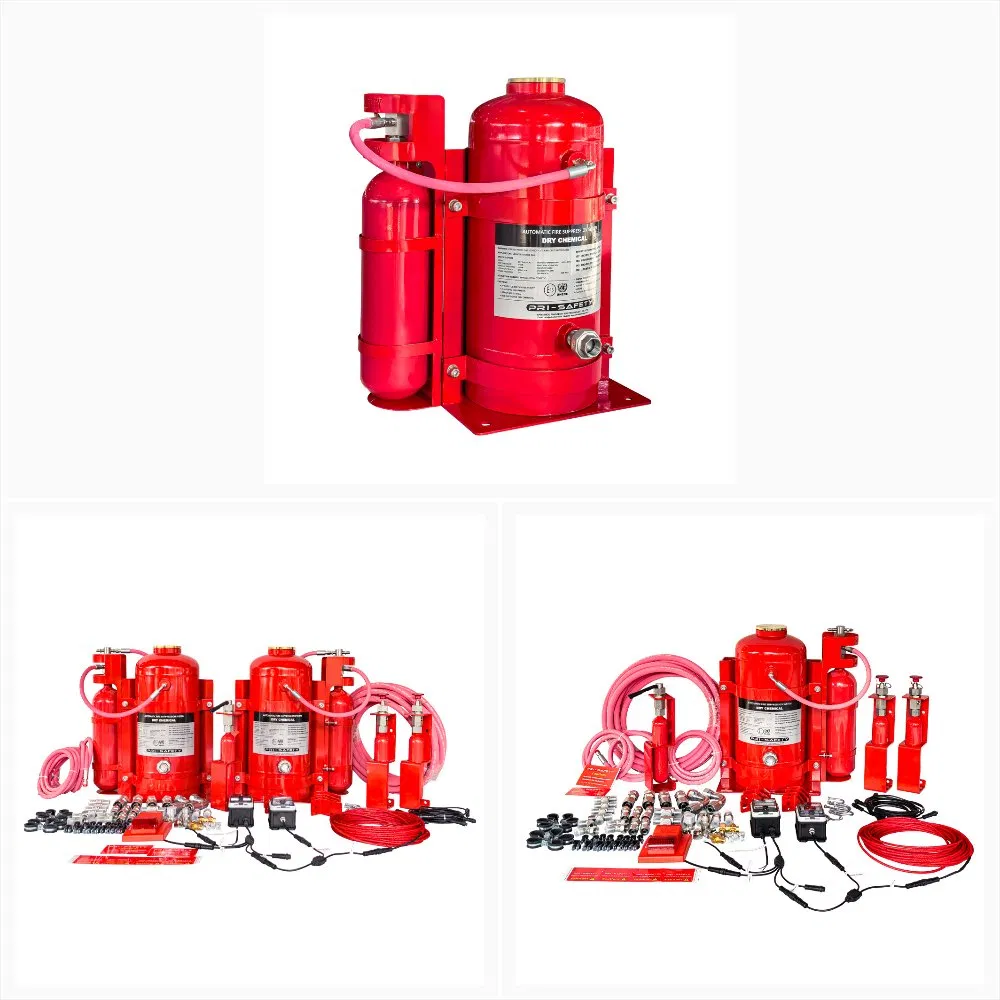 Customizable Mining Vehicle Fire Suppression System for Underground Equipment Automatic Protection
