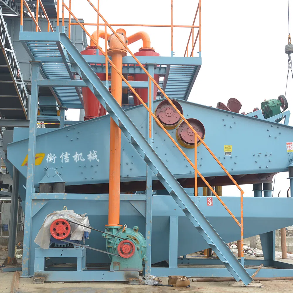 Energy Saving Fine Sand Recovery System Integrated Cyclone Dewatering System