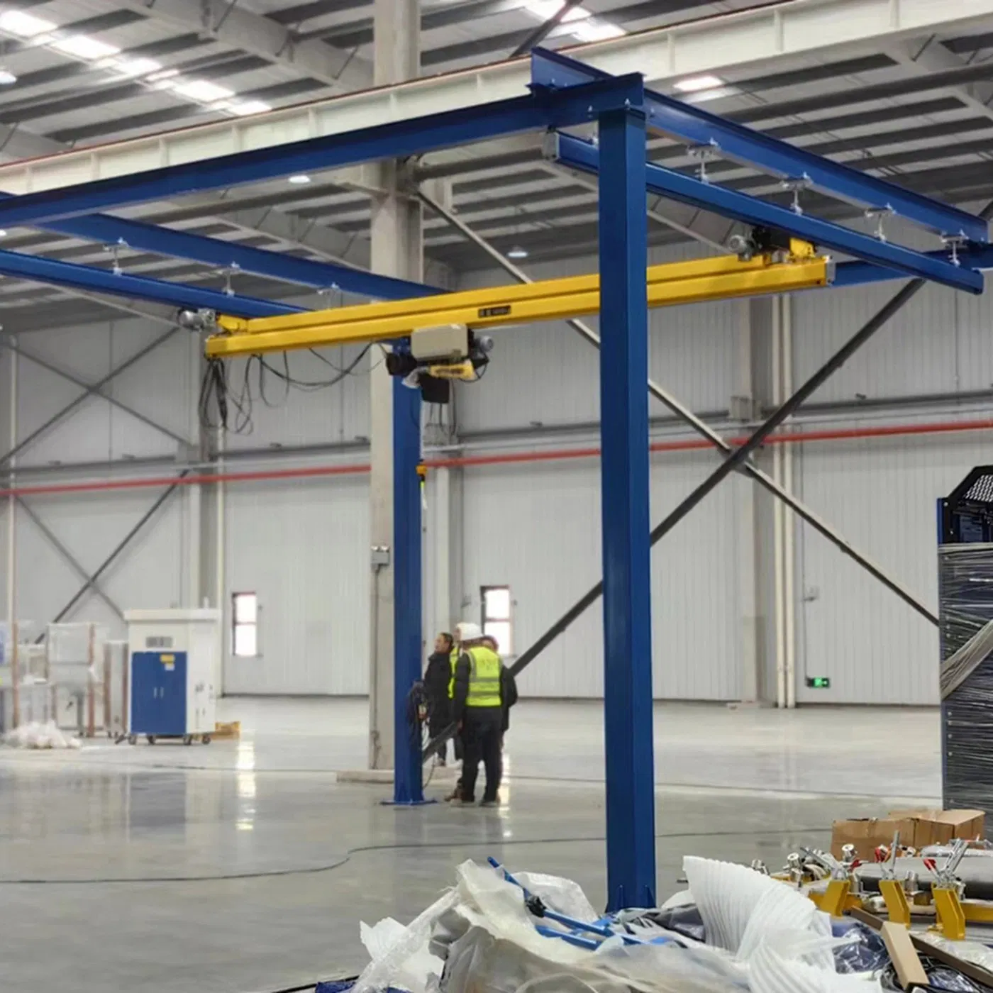 Heavy-Duty Precision Lift System for Industrial Truss Handling