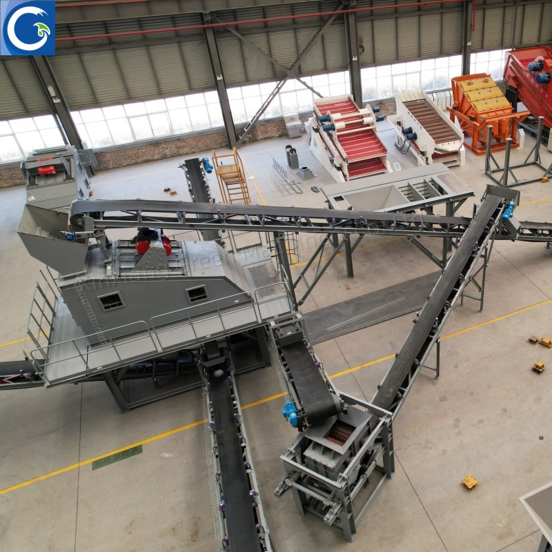 Rap Curshing and Screening System Stationary Crusher