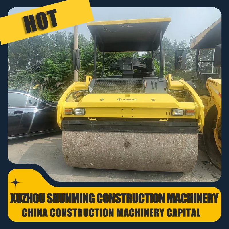 Bomag Bw203 Tandem Roller 2012: Advanced Control System