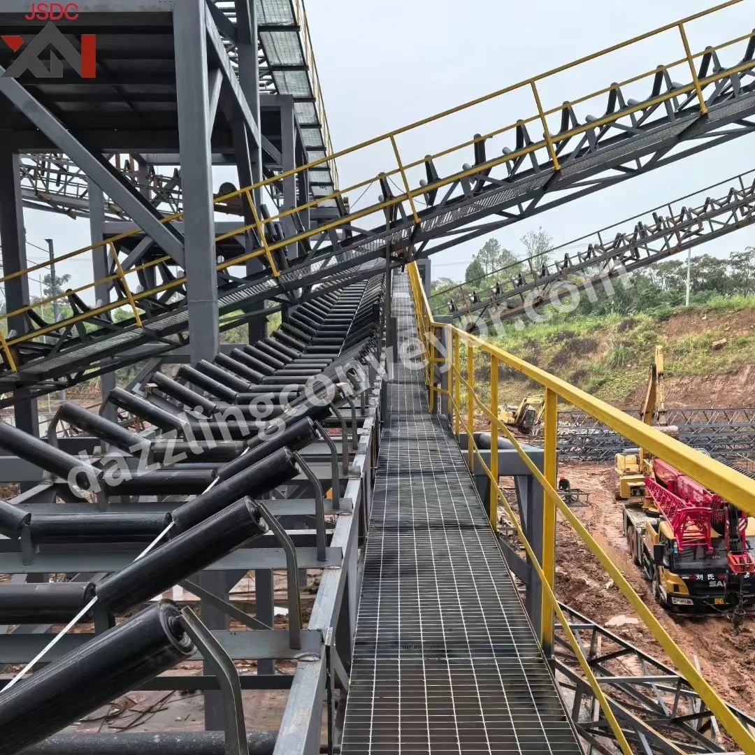 Heavy-Duty Mine Belt Conveyor - Designed for Intensive Ore Crushing &amp; Underground Mining Sites