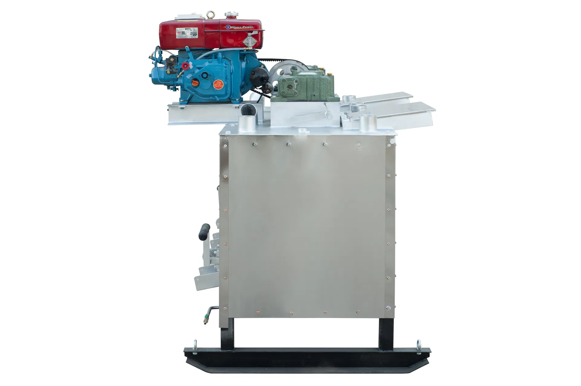 Hw - 600 High - Reliability Mechanical Double - Cylinder Hot Melt Kettle - Road Marking Coating Melting System for Municipal &amp; Highway Projects