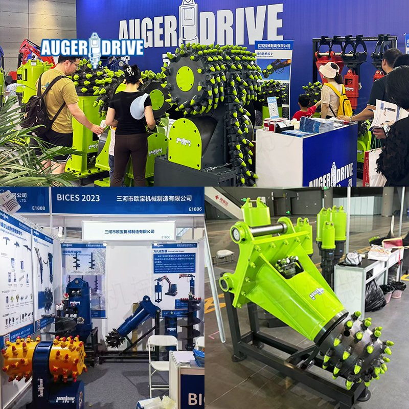 4ton 15ton 25ton High-Efficiency Drum Cutter for Various Excavation Applications