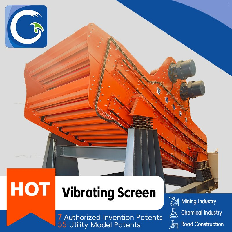 Heavy-Duty Industrial Linear Mining Mineral Rock Vibrating Sieve Screen for Mining Applications
