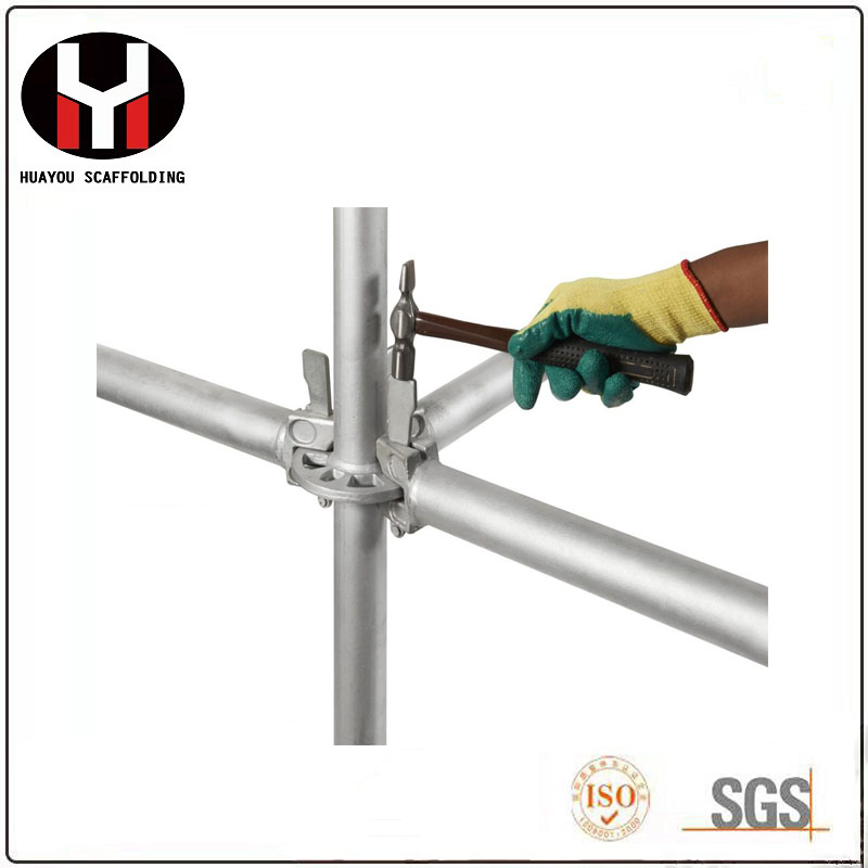 Layher Ringlock Scaffolding System for Steel Construction Building Material Ringlock System for Formwork