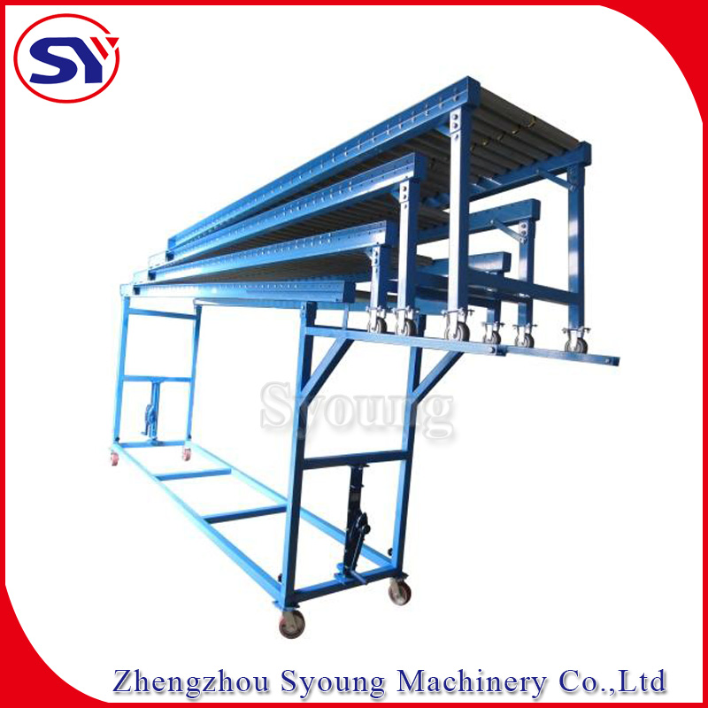 Heavy Duty Telescopic Gravity Roller Conveyor for 20" 40" Container Unloading
