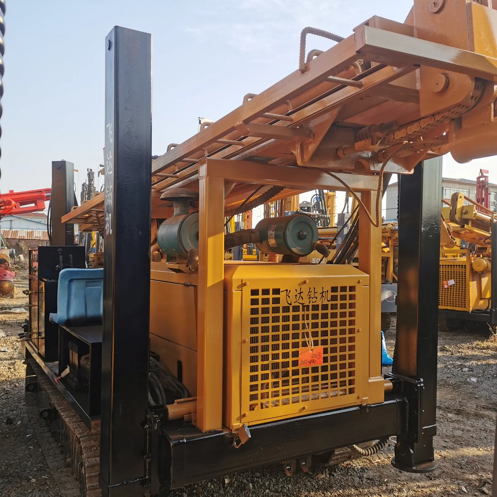 Fy350 Excavation 350 Meters Depth Water Well Borehole Drilling Rig