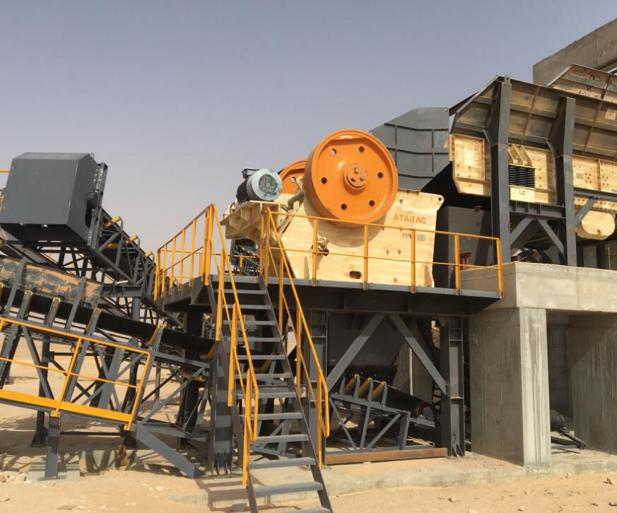 Modular Jaw Crusher System for Rapid on-Site Assembly