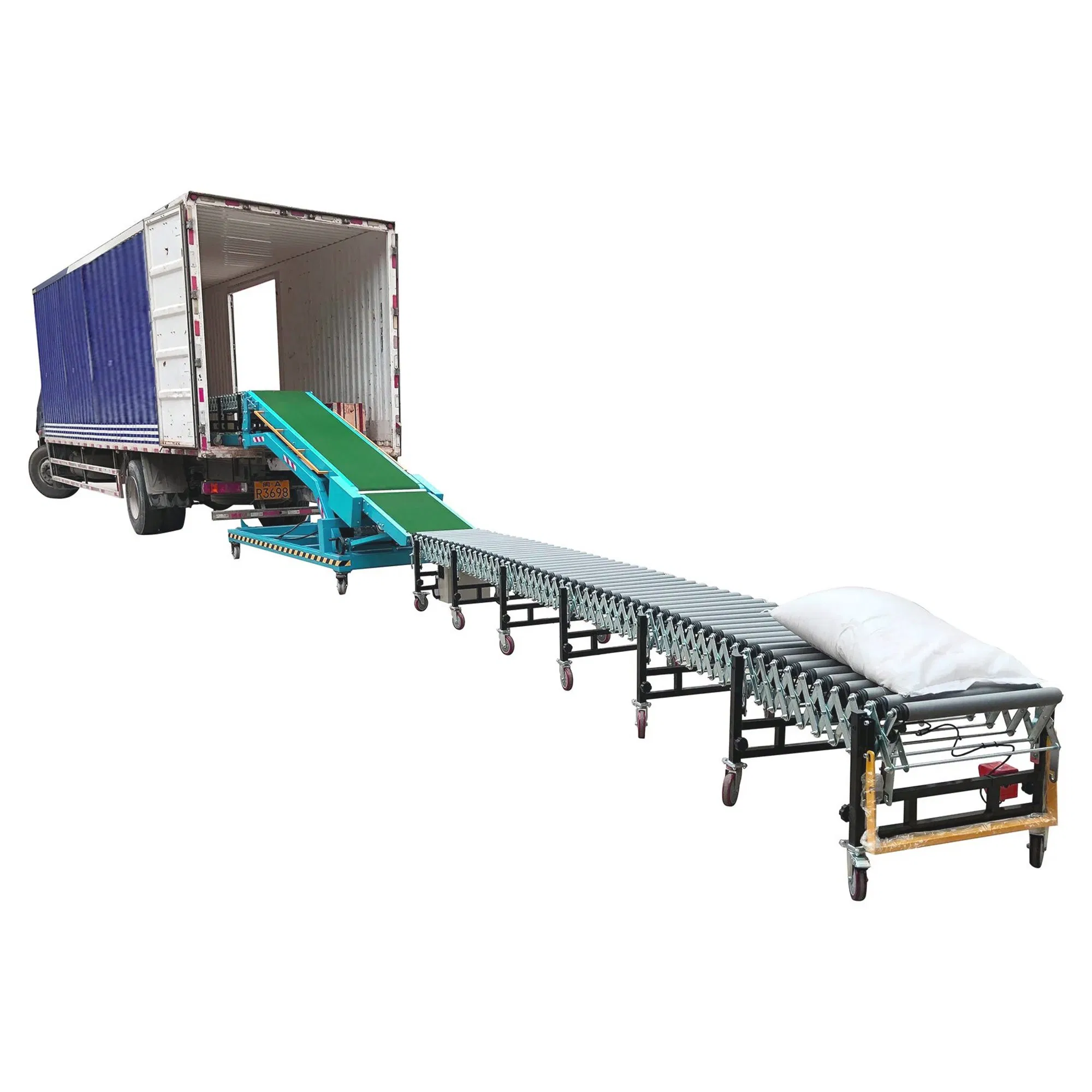 Conveyor Manufacturer of Heavy-Duty 50kg Conveyor Belt System for Efficient Loading and Unloading