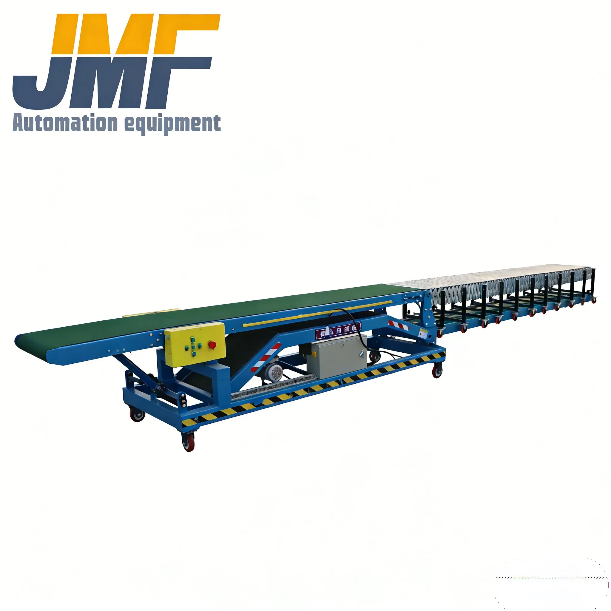 Adjustable Free Delivery Custom Heavy Duty Hydraulic Electric Powered 20/40FT Container Mobile Loading Unloading Conveyor for Truck Production Line