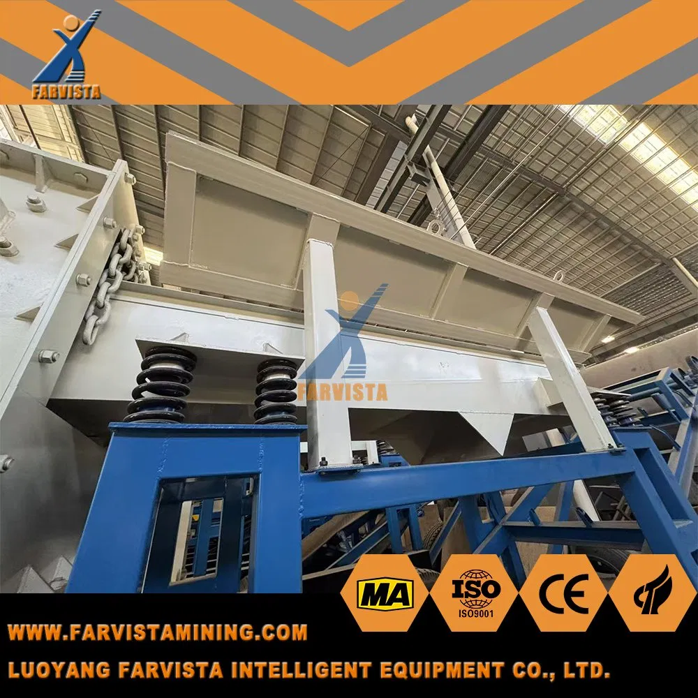 Complete Tire-Type Hammer Crushing Equipment Including Feeding and Conveying System for Aggregate Processing