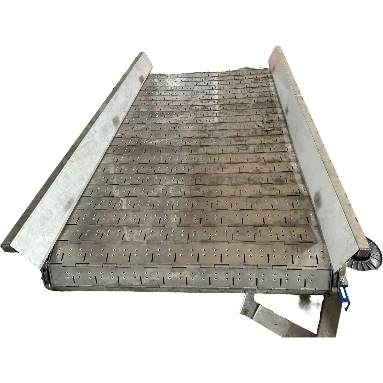 Industrial Belt Conveyor Heavy Duty Chain Plate Conveyor for Efficient Material Handling