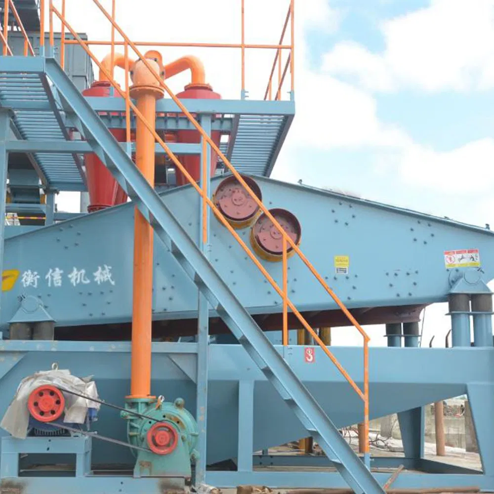 Hydrocyclone Sand Recovery System with Dewatering Screen for Mining