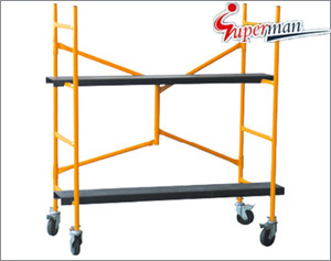 Versatile Mini Scaffolding System for Easy Transport and Use