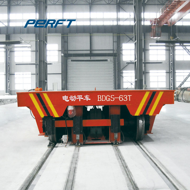 Rail Guided Motorized Electric Workshop Transfer Handling Equipment