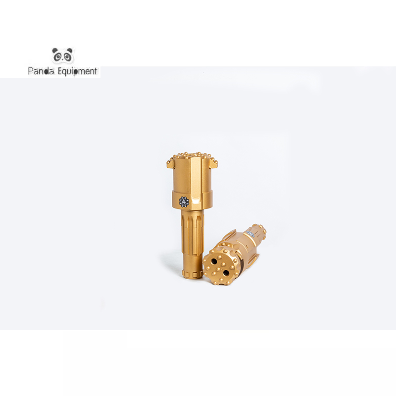 Eccentric Overburden Casing System with Three Pieces Rock Drilling Tools