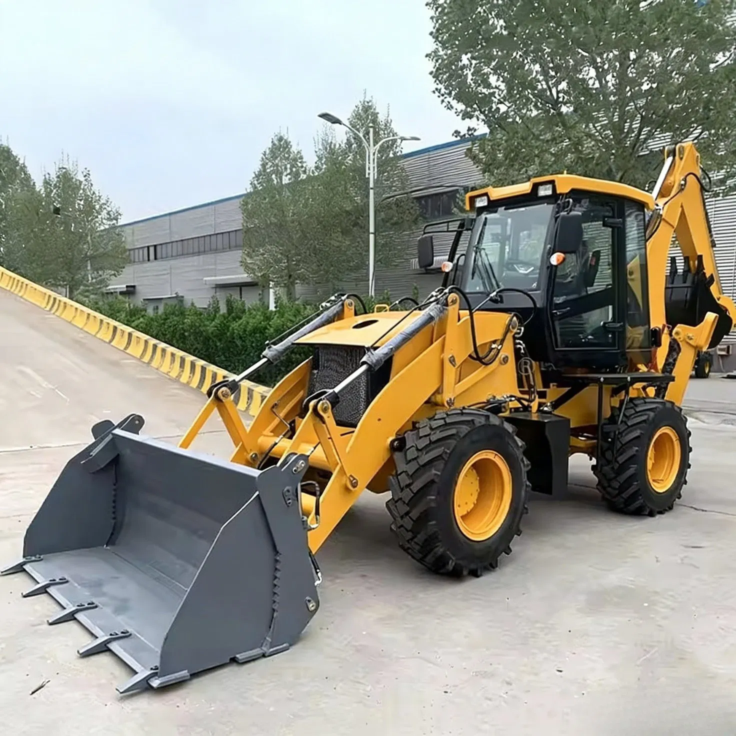 Versatile Backhoe Loader with Reverse Camera and Excavation Features Multifunctional Backhoe Loader Backhoe Loader, Backhoe Loader Backhoe 4X4 Backhoe Loader