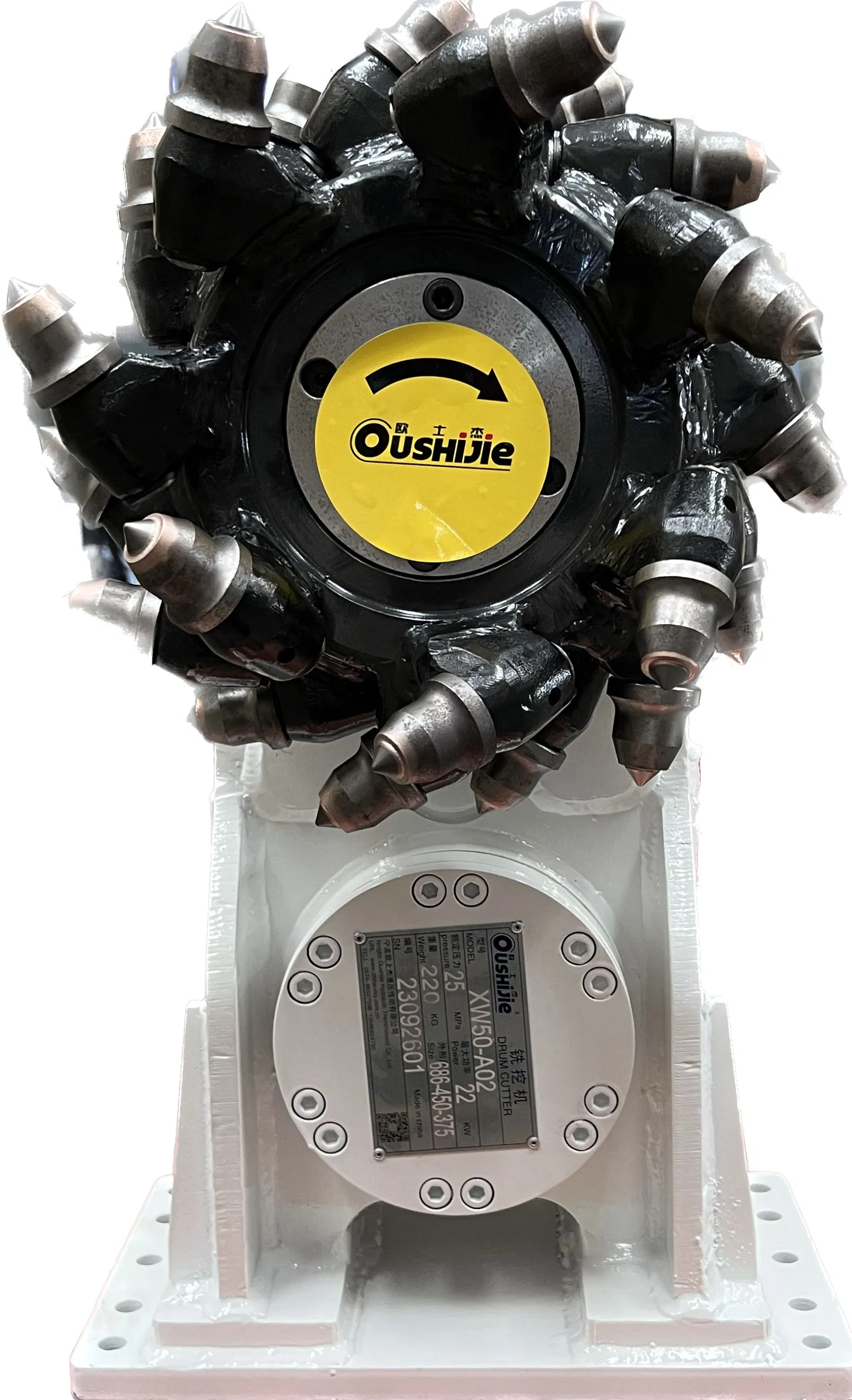 Drum Cutter Attachment for Efficient Excavation