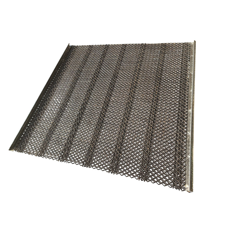 Self Cleaning Poly Ripple Anti-Clogging Vibrating Wire Mesh Separating Mineral Screen