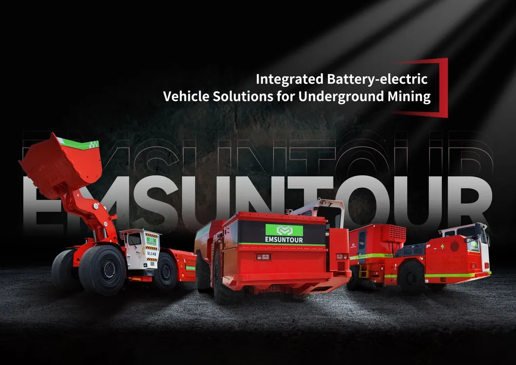 Underground Electric LHD Loader