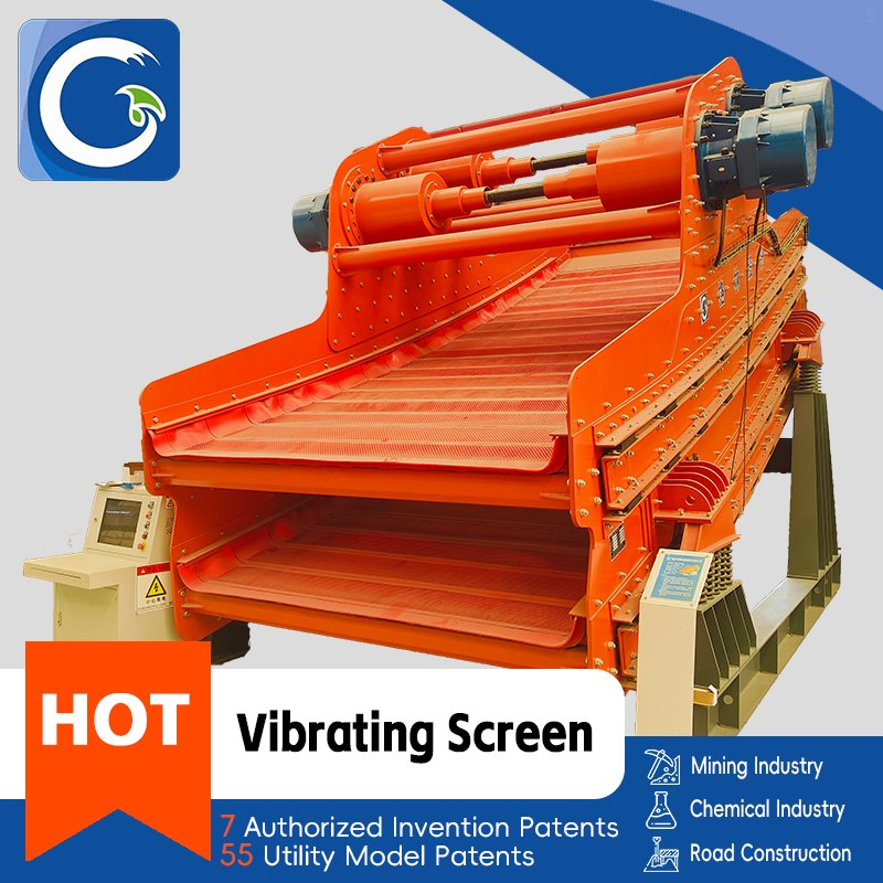 Heavy-Duty Industrial Linear Mining Mineral Rock Vibrating Sieve Screen for Mining Applications