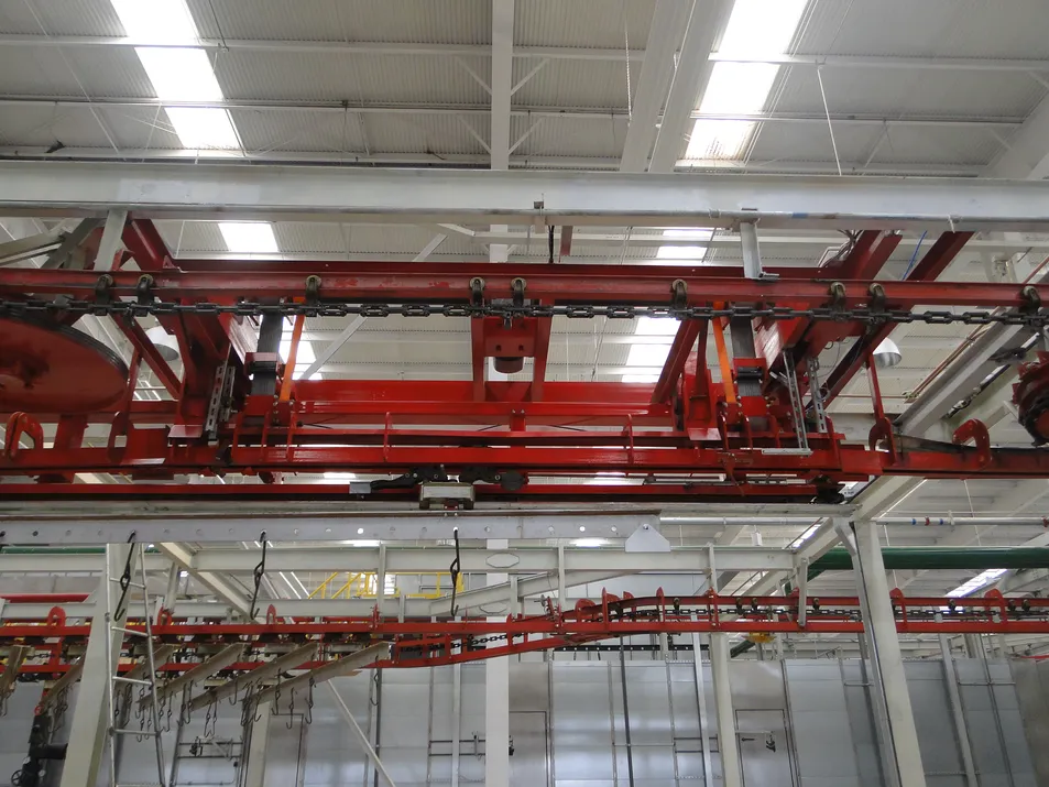 Accumulating Overhead Conveyor