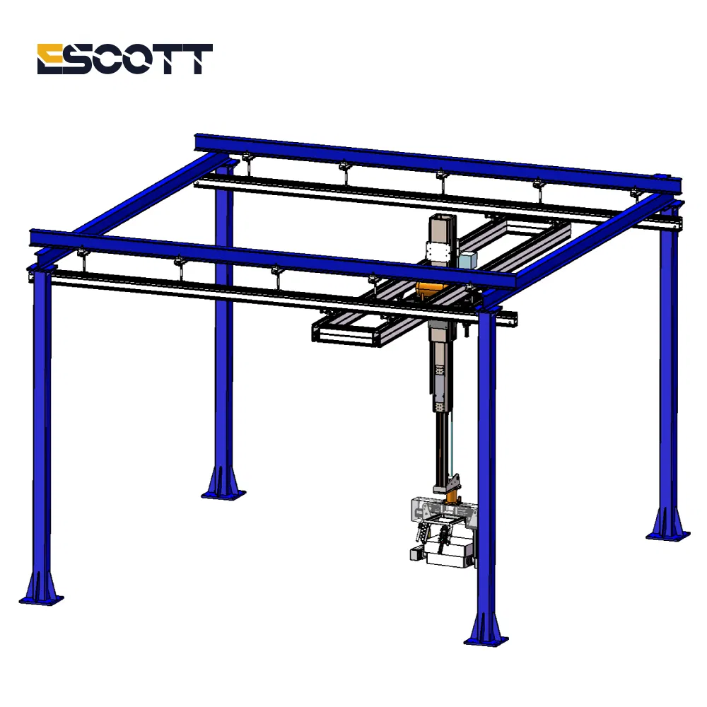 Heavy-Duty Precision Lift System for Industrial Truss Handling