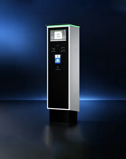 Anrui auto ticket station for parking entry and exit