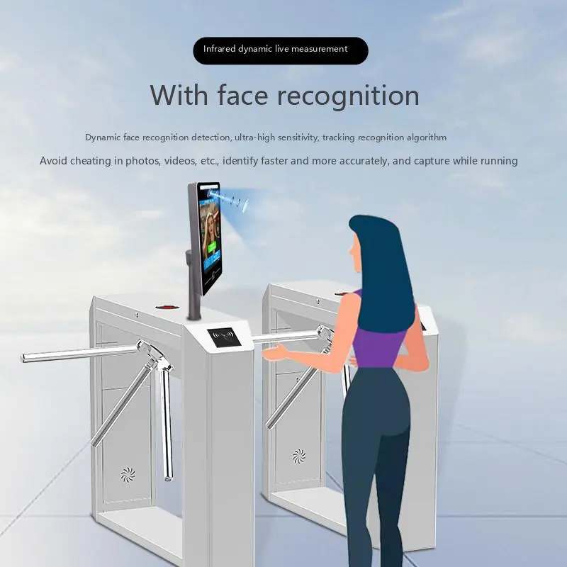 Advanced Factoryoem/ODM Durable Smart Fast Speed Swing Automatic Used Industrial Gym Turnstile Gate Supplier, Factory