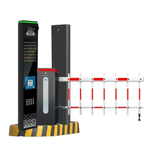 Articulated DC Parking Boom Barrier Gate With Long Range Rfid Reader