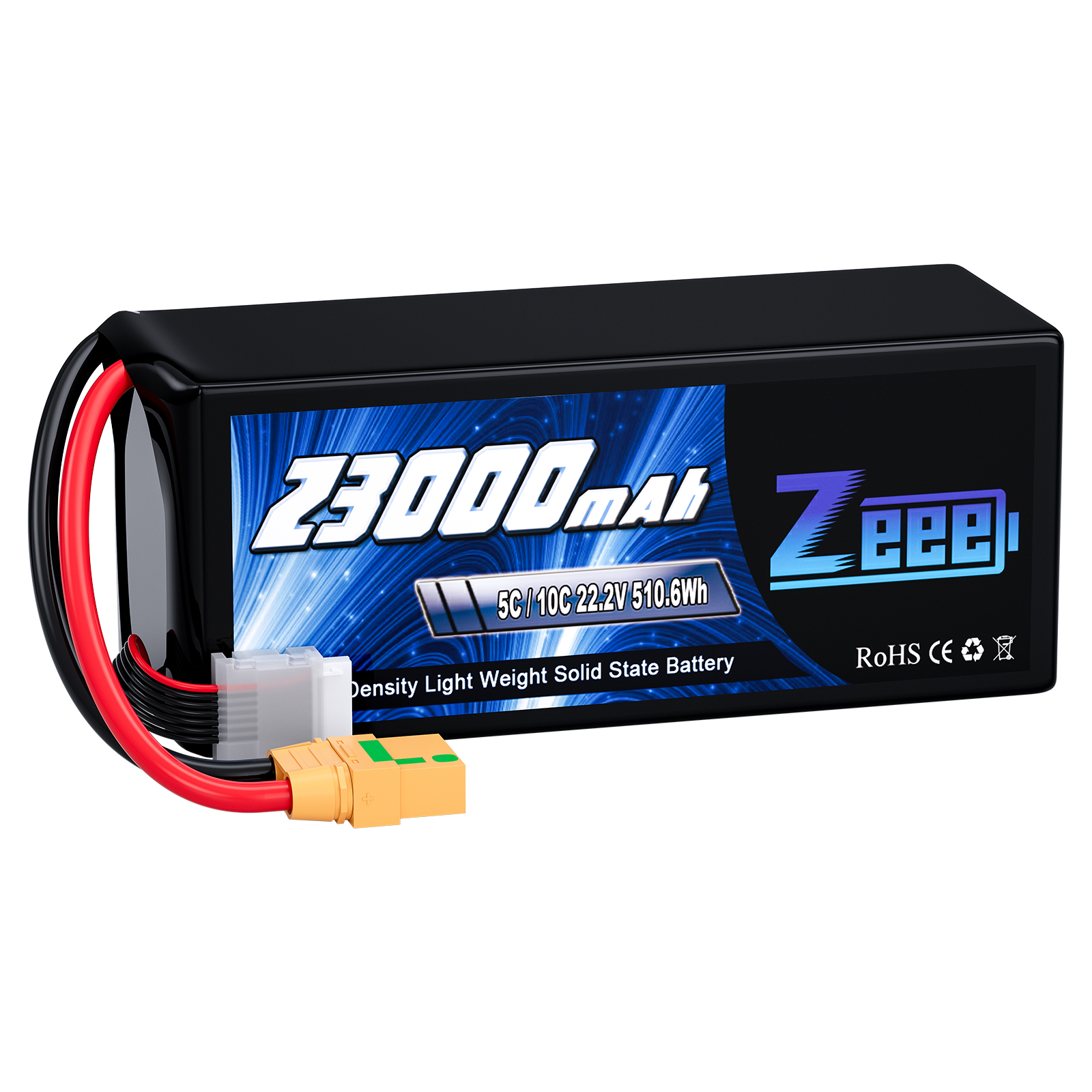 Zeee 6S/12S Solid State Battery 12000/16000/23000/26000/29000/31000/32500/35000mAh For Detection And Exploration