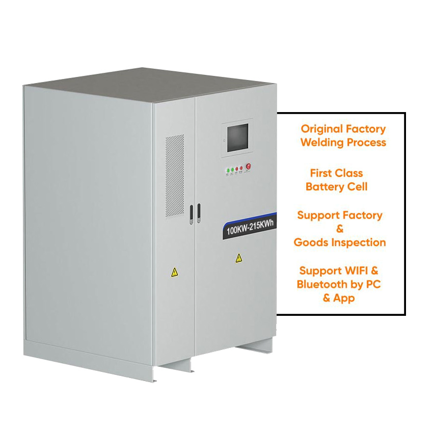 High Voltage 614.4V 172kwh LiFePO4 Battery 576V-672V Hv Solar Lithium Battery 172kwh Lithium Ion Batteries Ess Bess