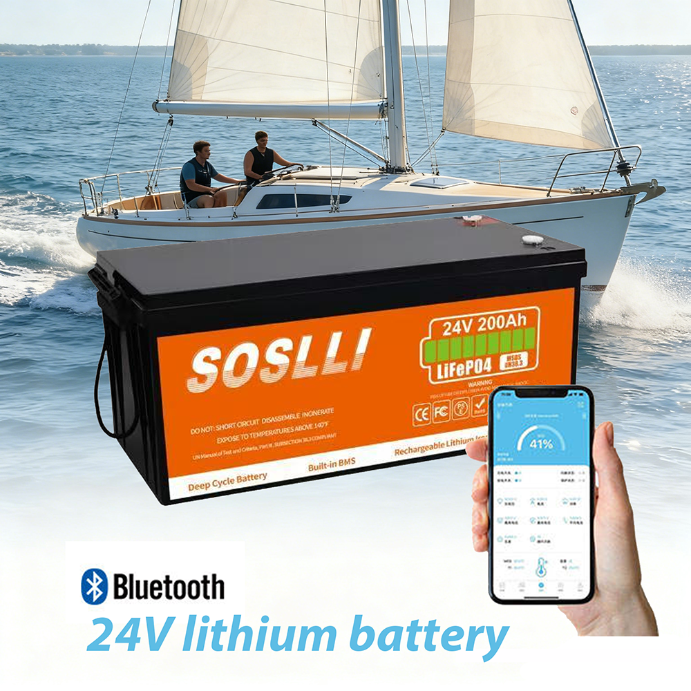 Lifepo4 24V 100ah 200ah 250ah 300ah 400ah Solar Batterie Wall Mounted Lifepo4 Lithium Battery Pack 24V 200ah 300ah 400ah 600ah
