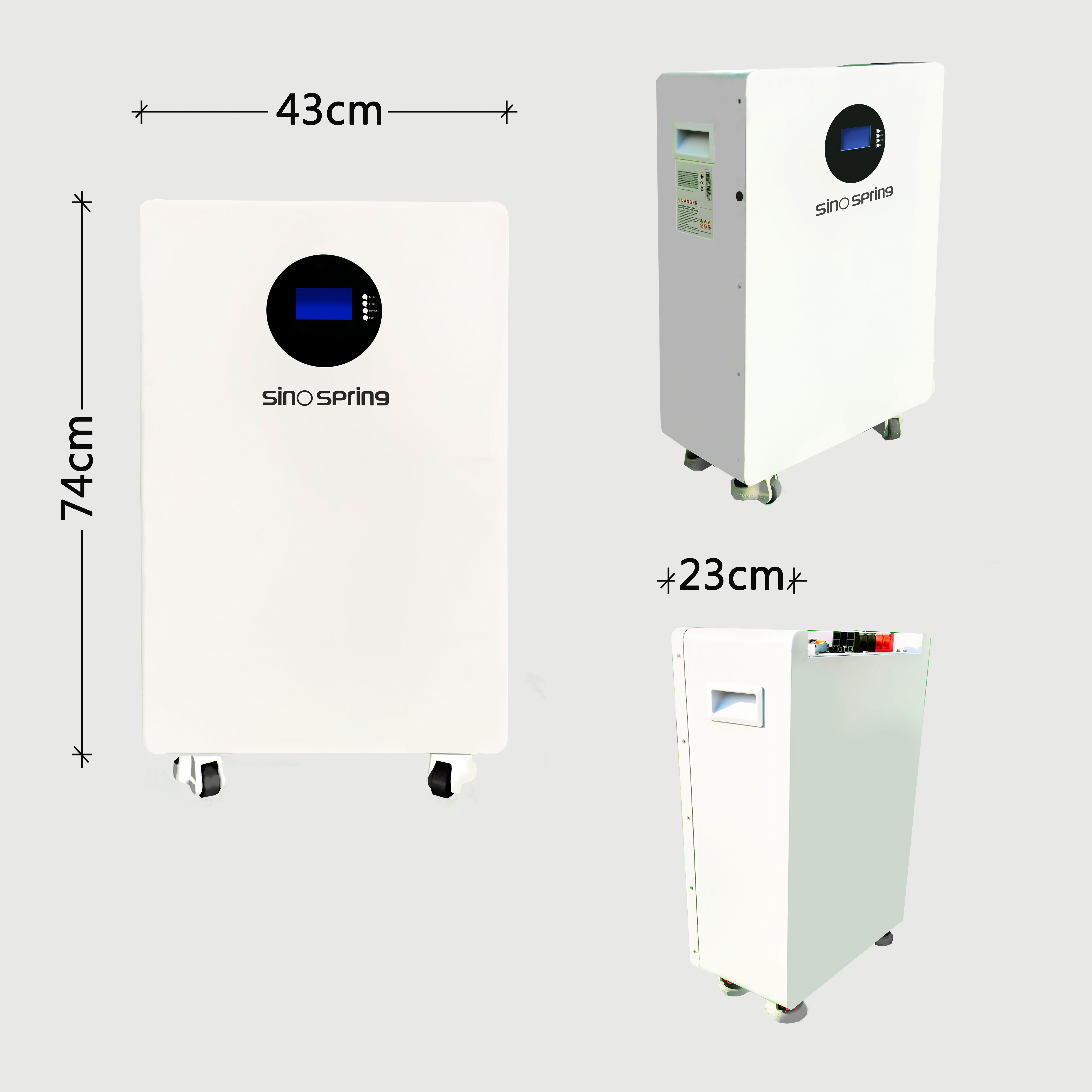 Factory Price 5.12KWh LiFePO4 Low Voltage Lithium Battery Solar Battery for Solar System 5KW