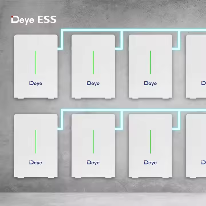 Deye RW-G10.6 Home Energy Storage Lithium Battery Low Voltage Battery 51.2v 208ah 10.64kwh Lifepo4 Battery Pack