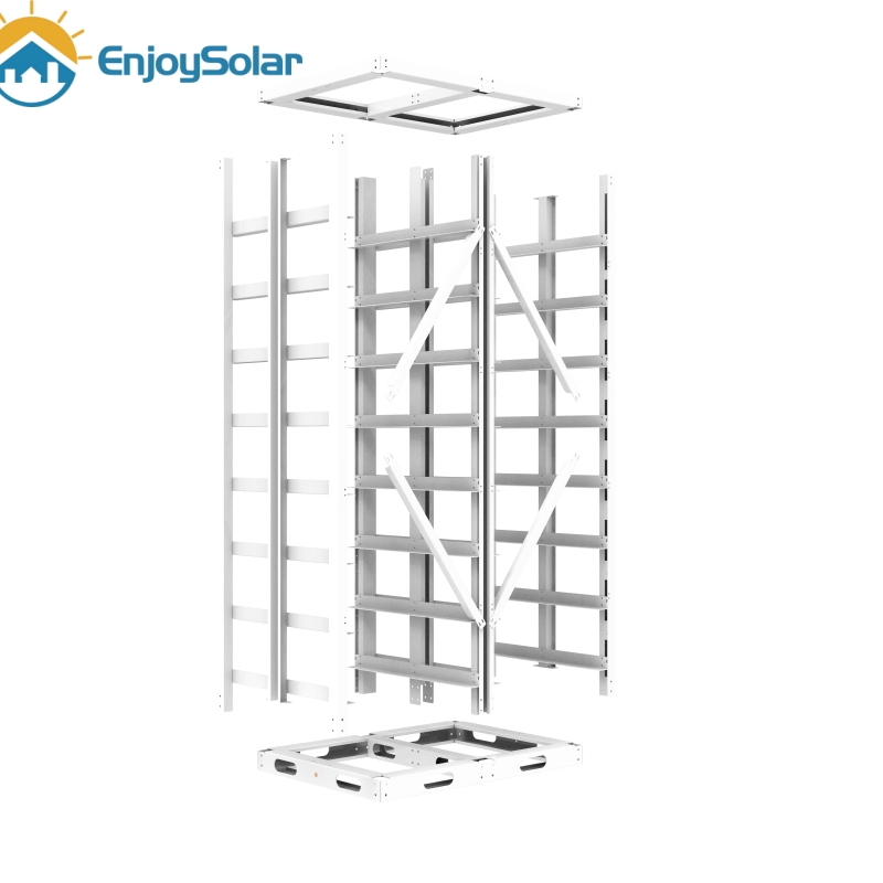 Enjoy Solar Reliable High Capacity 5kwh/10kwh/14kwh/16kwh Stackable Solar Lithium Ion Battery Packs for Industrial Solar Energy Storage System