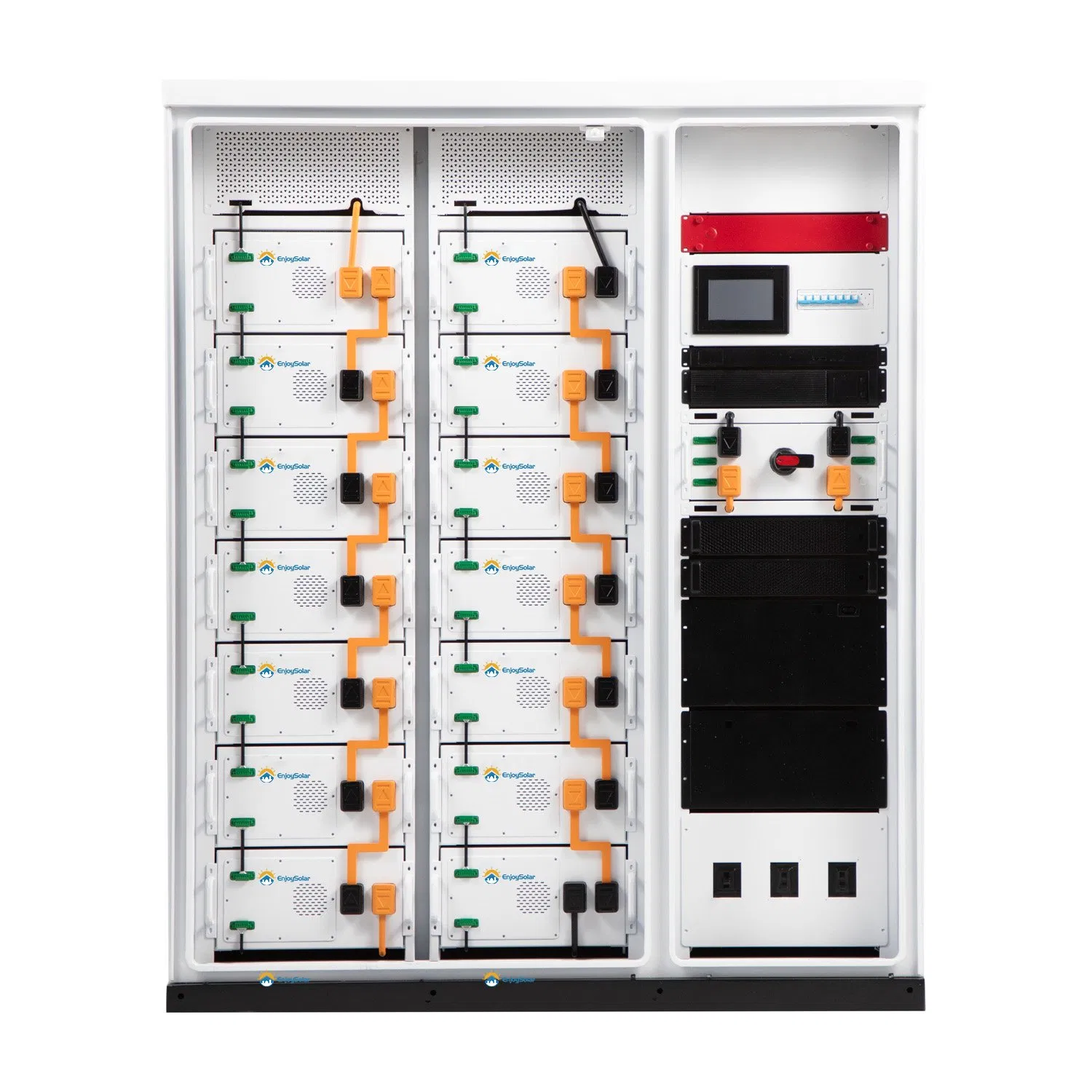 Enjoy Solar Energy Outdoor 48V Battery 14.34kwh/16.38kwh 280ah/320ah 51.2V UL9540 UL1973 Can Communication Port IP65 Split Rack-Mounted
