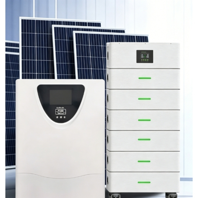Efficient Solar Power System for Household Use with Smart Inverter Control