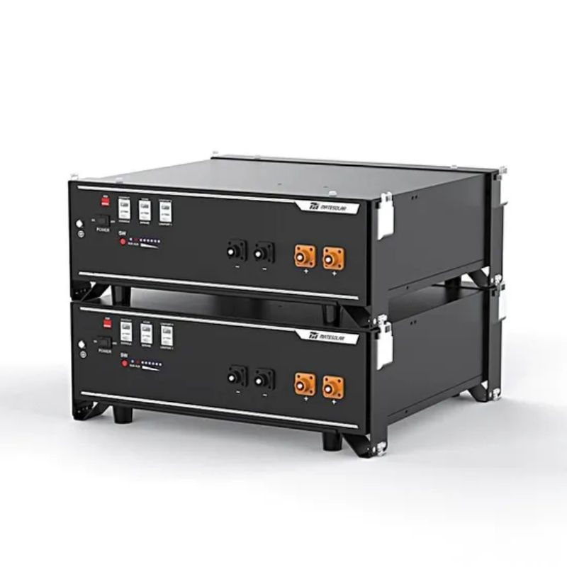 48V 100ah 200ah Rack Mounted Lithium Ion Battery LiFePO4 for Solar Energy Storage System