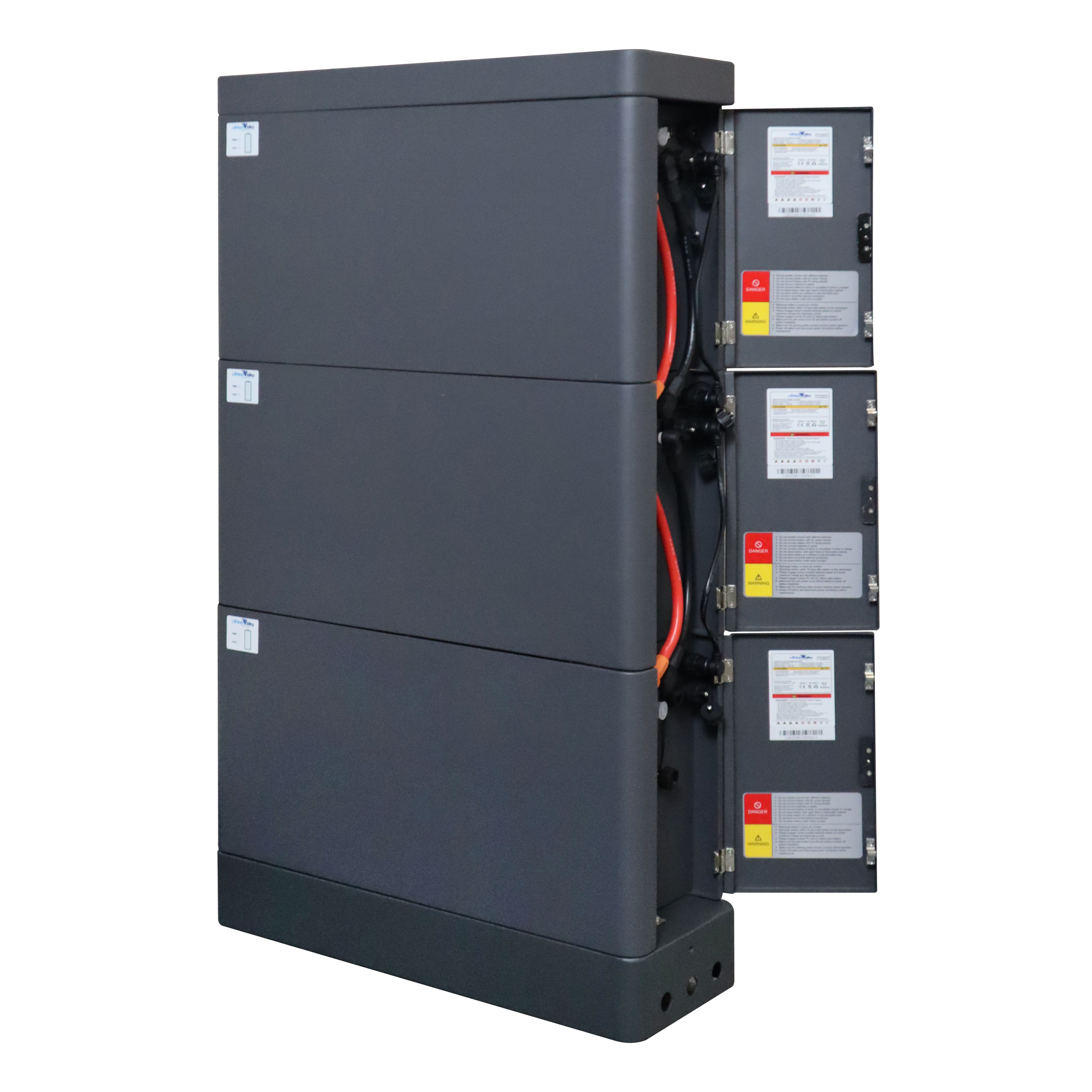 Low Voltage Stacked LifePo4 Batteries 7.68KWh 6000 Cycle Times 48V 51.2V 50aH Lithium Energy Storage Battery Solar Battery