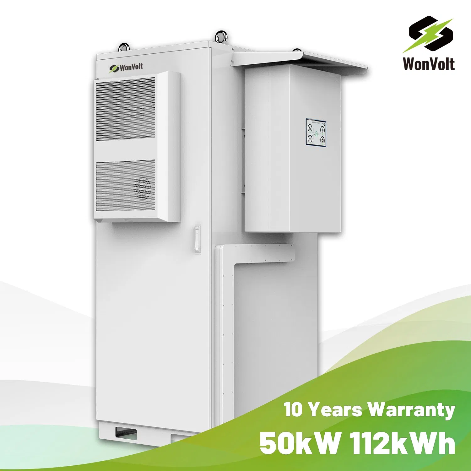 All-in-One Hybrid Battery Cabinet 100kwh 200kwh Bess Battery Energy Storage Container for Commercial Solar Storage