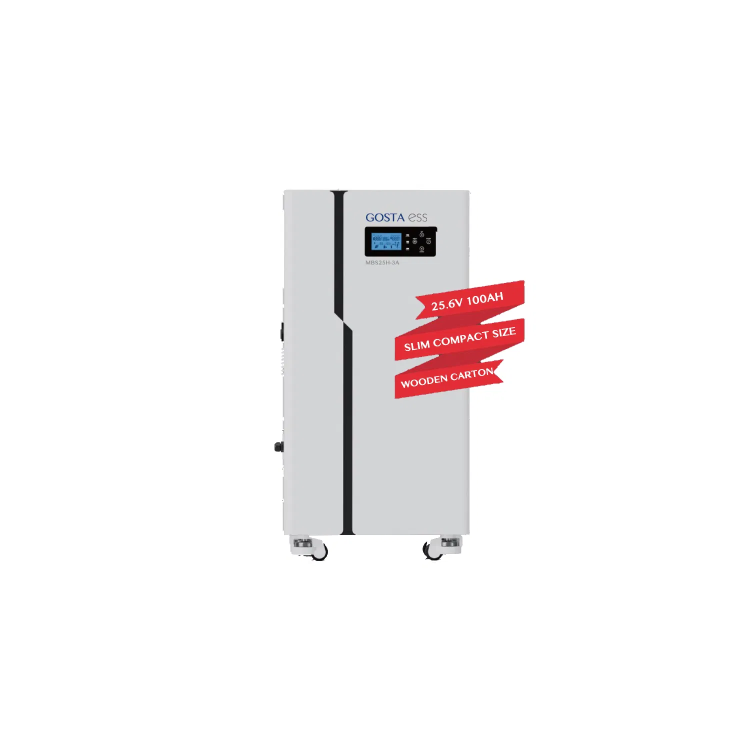 Gosta Mbs25h-3A Townhouse Indoor Wall Rechargeable Flexible Home Lithium-Ion LFP Battery