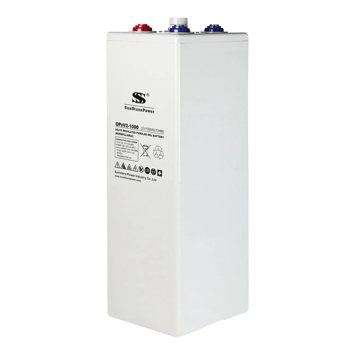 High Power Capacity Industrial Battery 2V 420ah Opzv Batteries Solar Energy Storage Battery